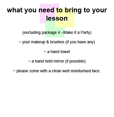 what to bring